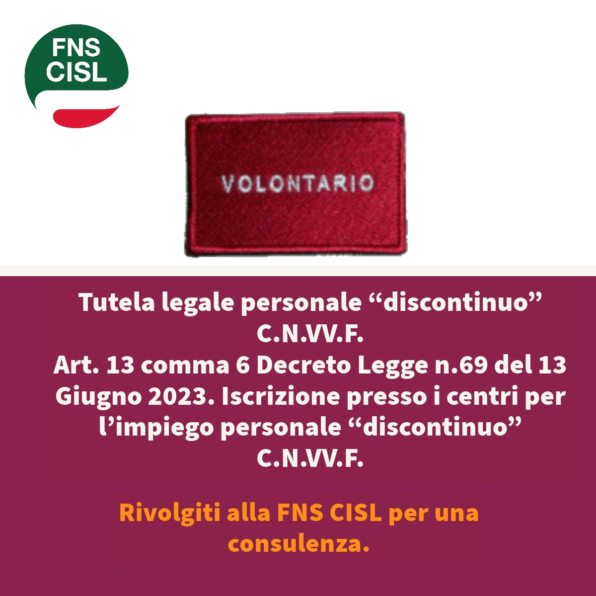 Tutela legale personale “discontinuo” C.N.VV.F (2)