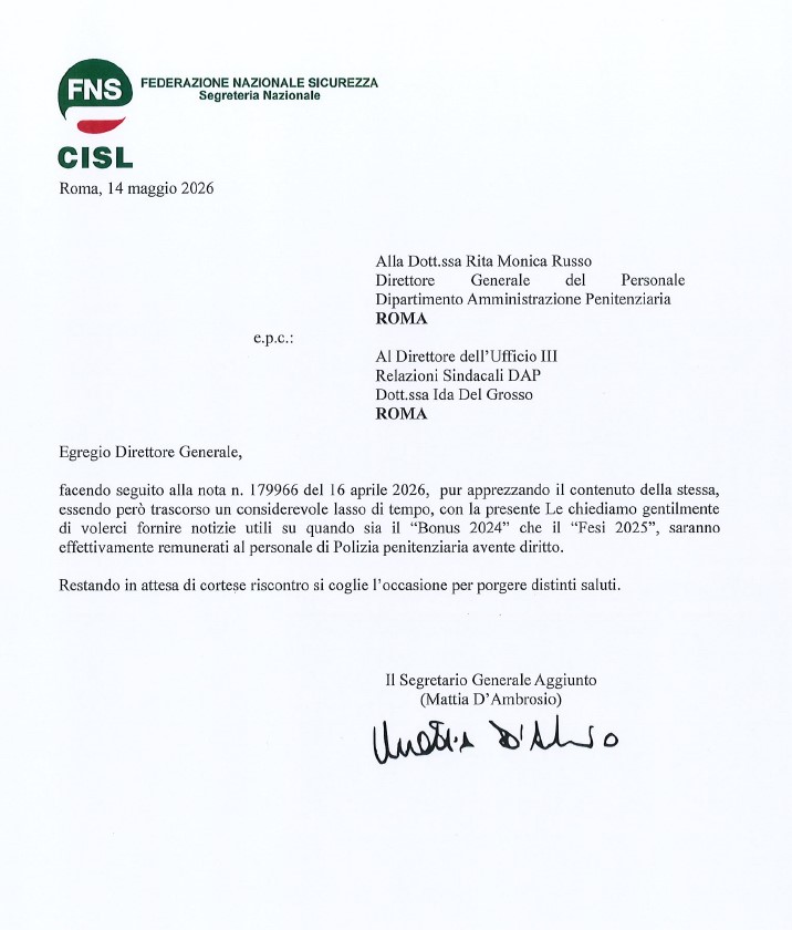 "Bonus 2024", "FESI 2025"